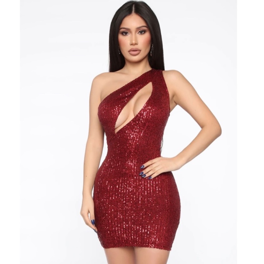 Fashion Nova Sequin Mini Dress
